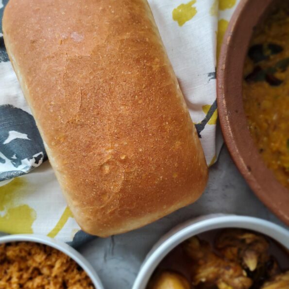 Sourdough discard loaf bread