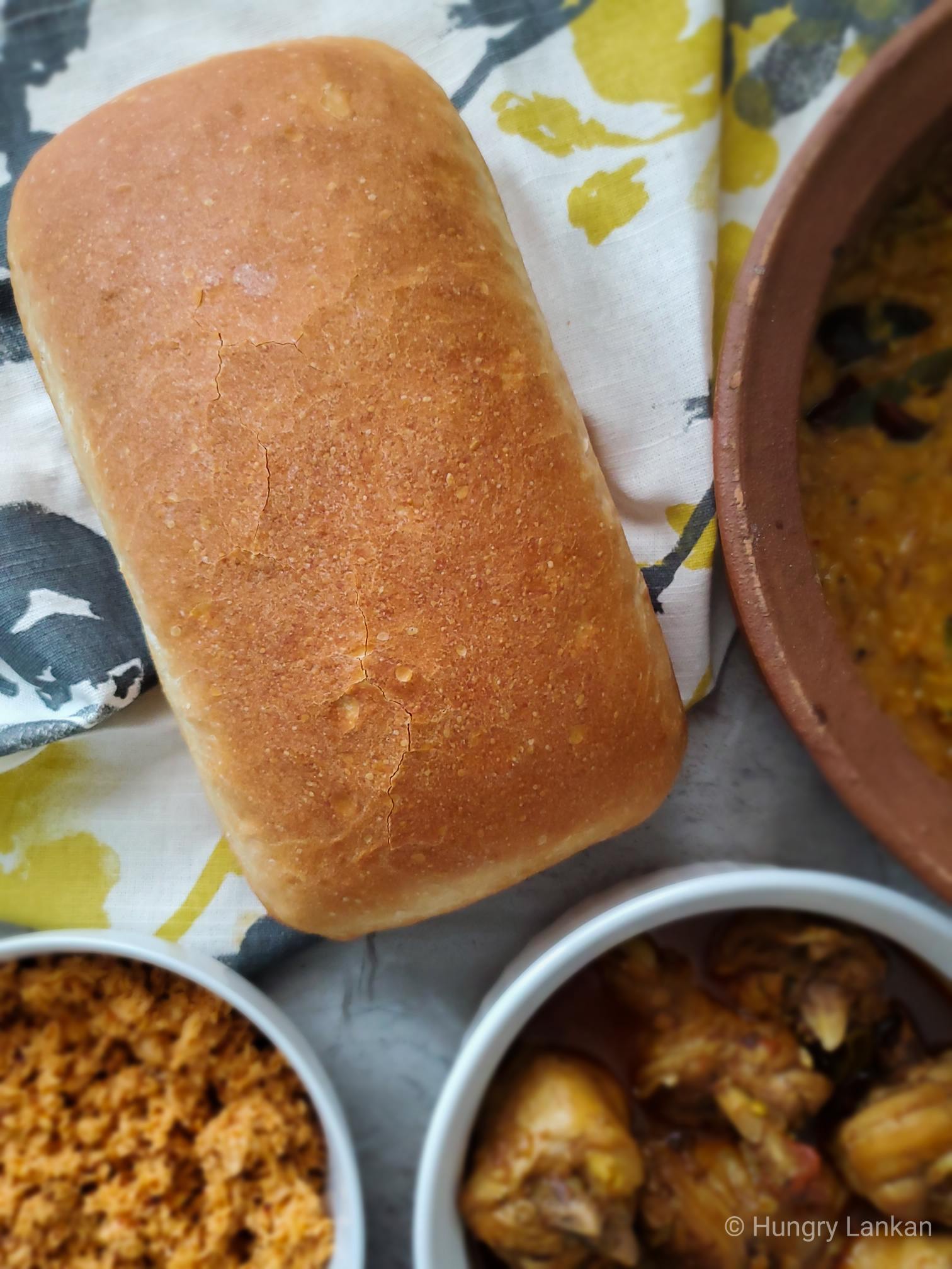 Sourdough discard Bread Recipe - Hungry Lankan