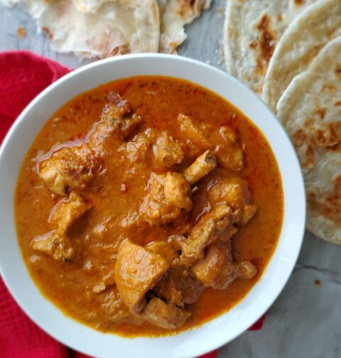 Chicken Korma with Paratha