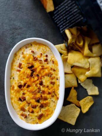 Cheddar and bacon dip
