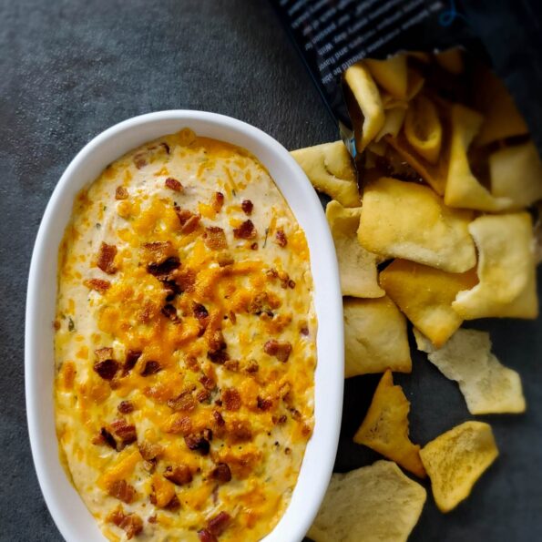 Cheddar and bacon dip