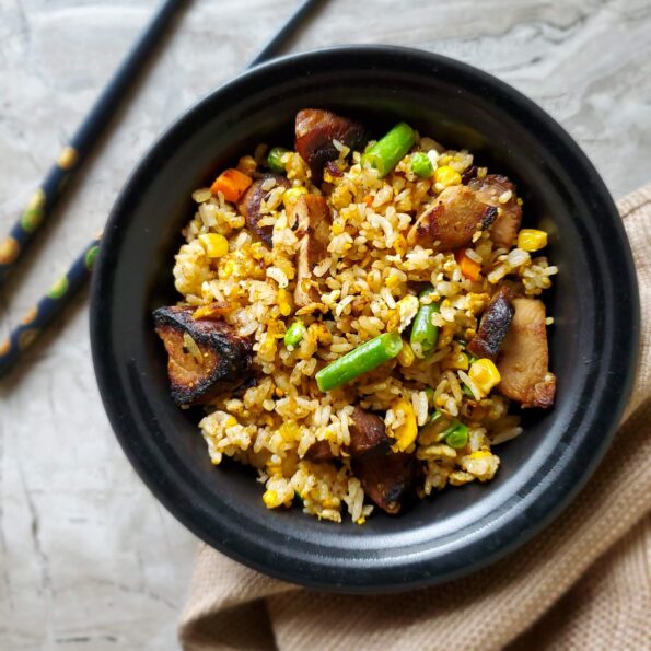 chinese pork fried rice