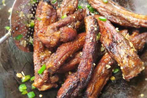 Chinese Style Pork Ribs - Hungry Lankan