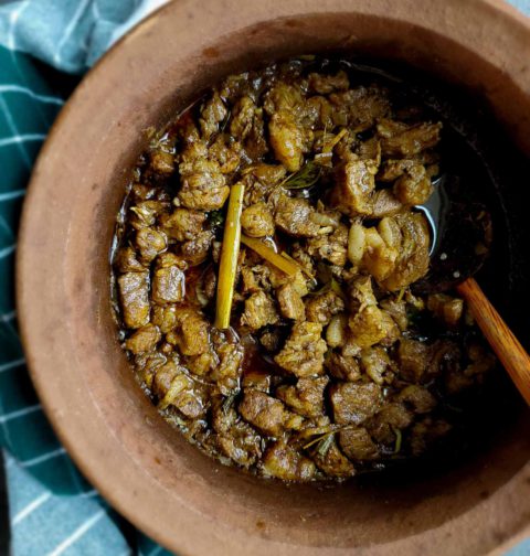 Sri Lankan Black Pork Curry