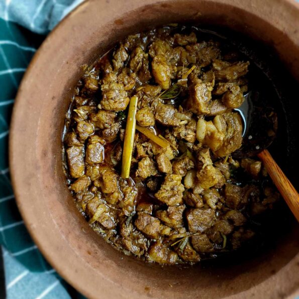 Sri Lankan Black Pork Curry