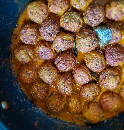 Sri Lankan Meatball Curry