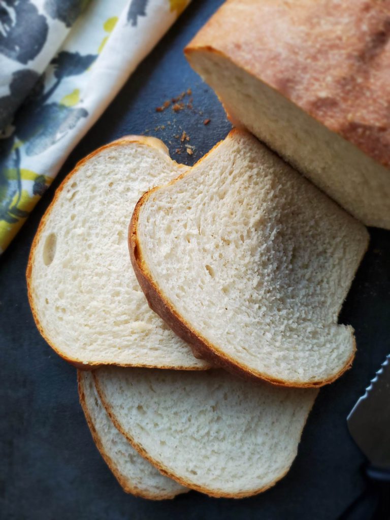 Basic white sandwich bread - Hungry Lankan