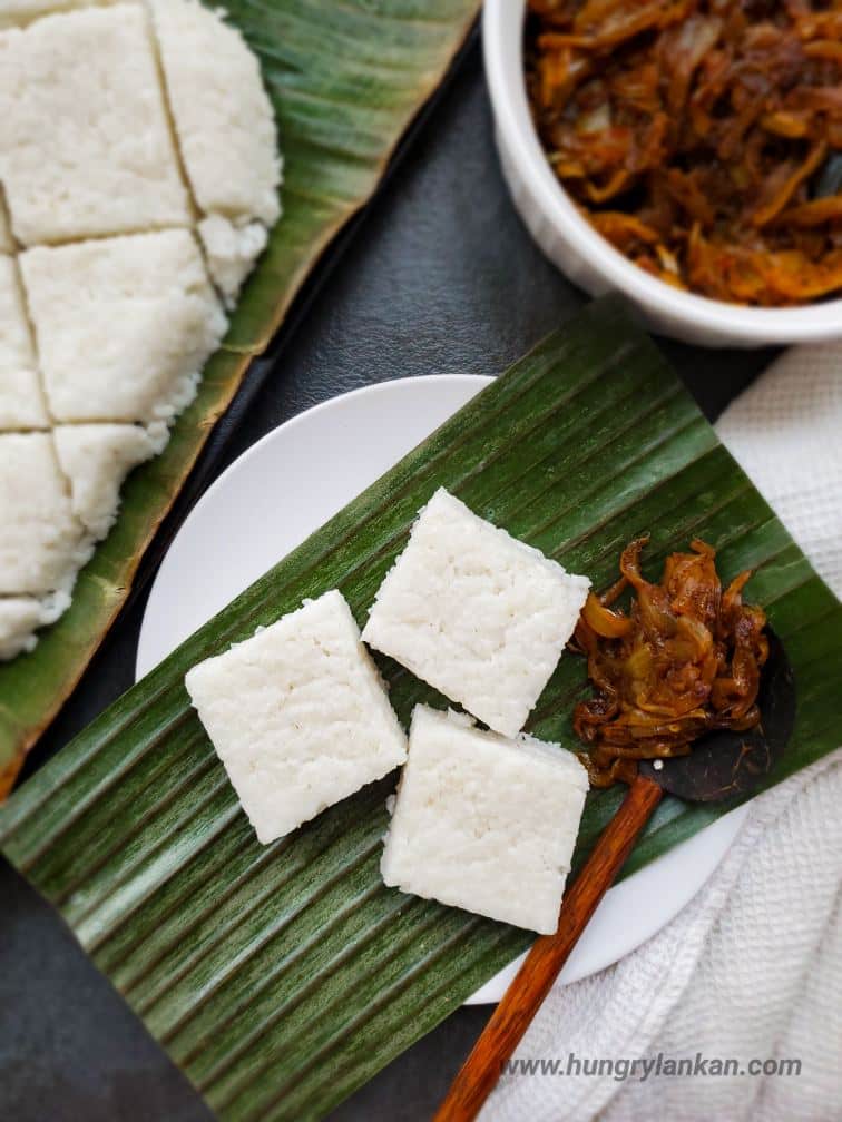 How to make Sri Lankan kiribath(milk rice).