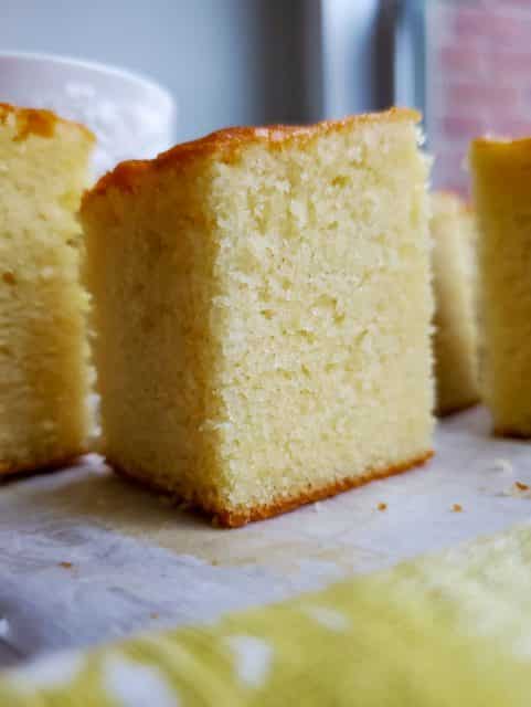 Easy Moist Butter Cake - Hungry Lankan