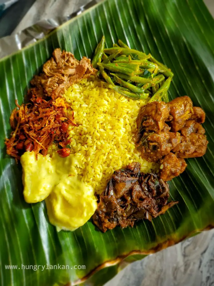 Sri Lankan rice and curries