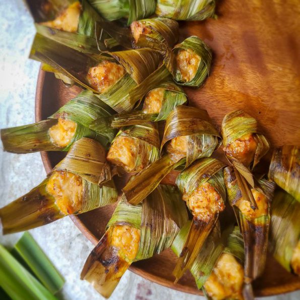 Thai Pandan Chicken in Air Fryer