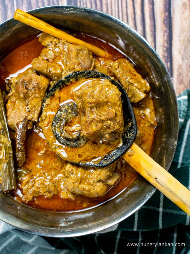 Pork ribs curry