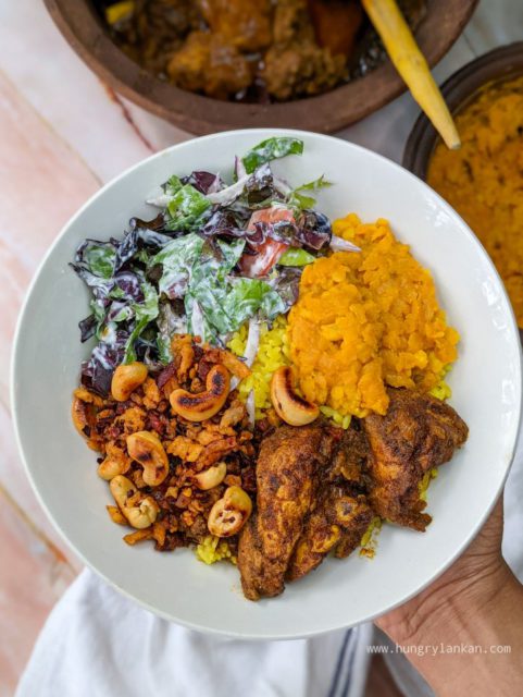 Sri Lankan Red Lentil Curry - Hungry Lankan