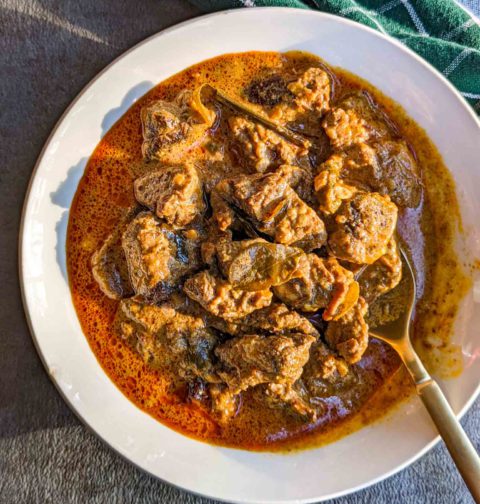 Sri Lankan Beef Curry in Instant Pot