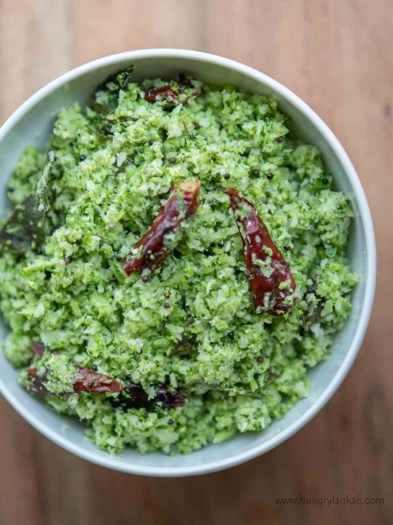 Broccoli mallung (salad)