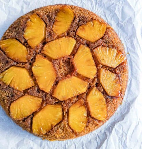 Pineapple Upside down cake easy recipe