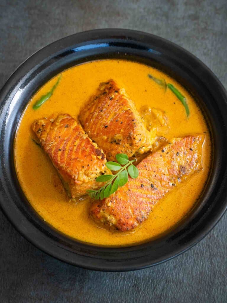 Salmon Curry with Coconut Milk