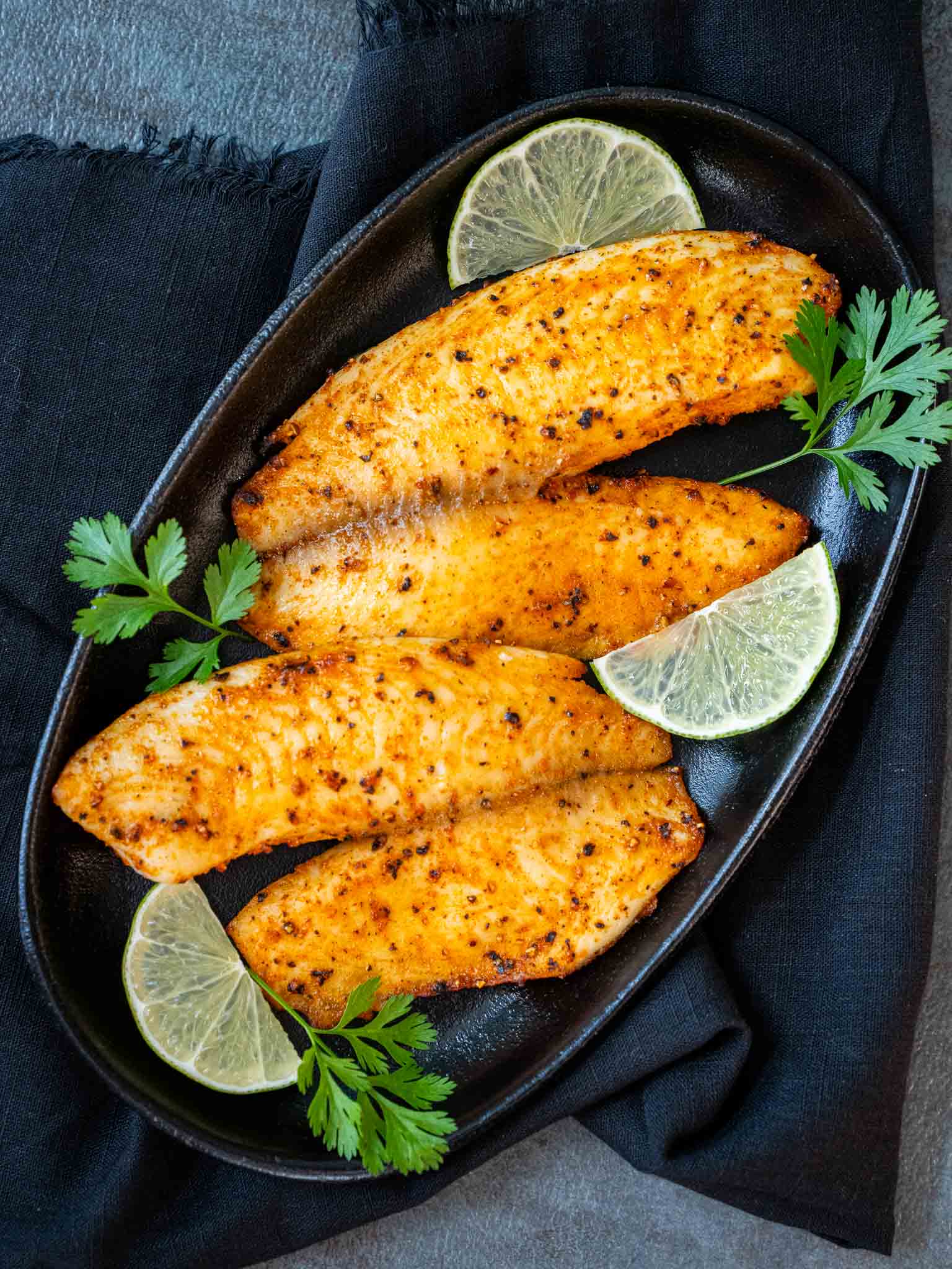 Tilapia Fillets in Air Fryer