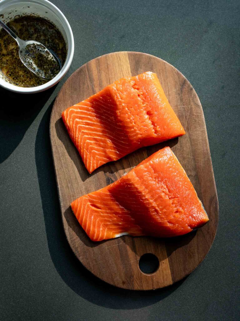 Salmon in Air-Fryer (low fodmap)