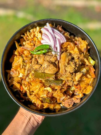 Sri Lankan Chicken Kottu Recipe Authentic