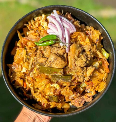 Sri Lankan Chicken Kottu Recipe Authentic