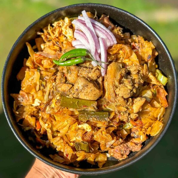 Sri Lankan Chicken Kottu Recipe Authentic