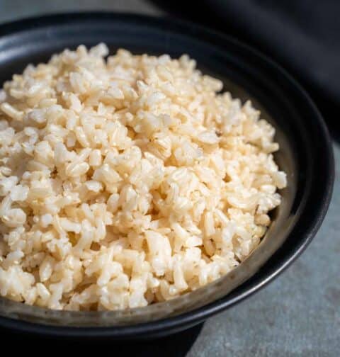 perfect brown rice in rice cooker