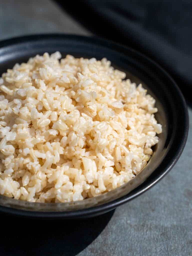 perfect brown rice in rice cooker