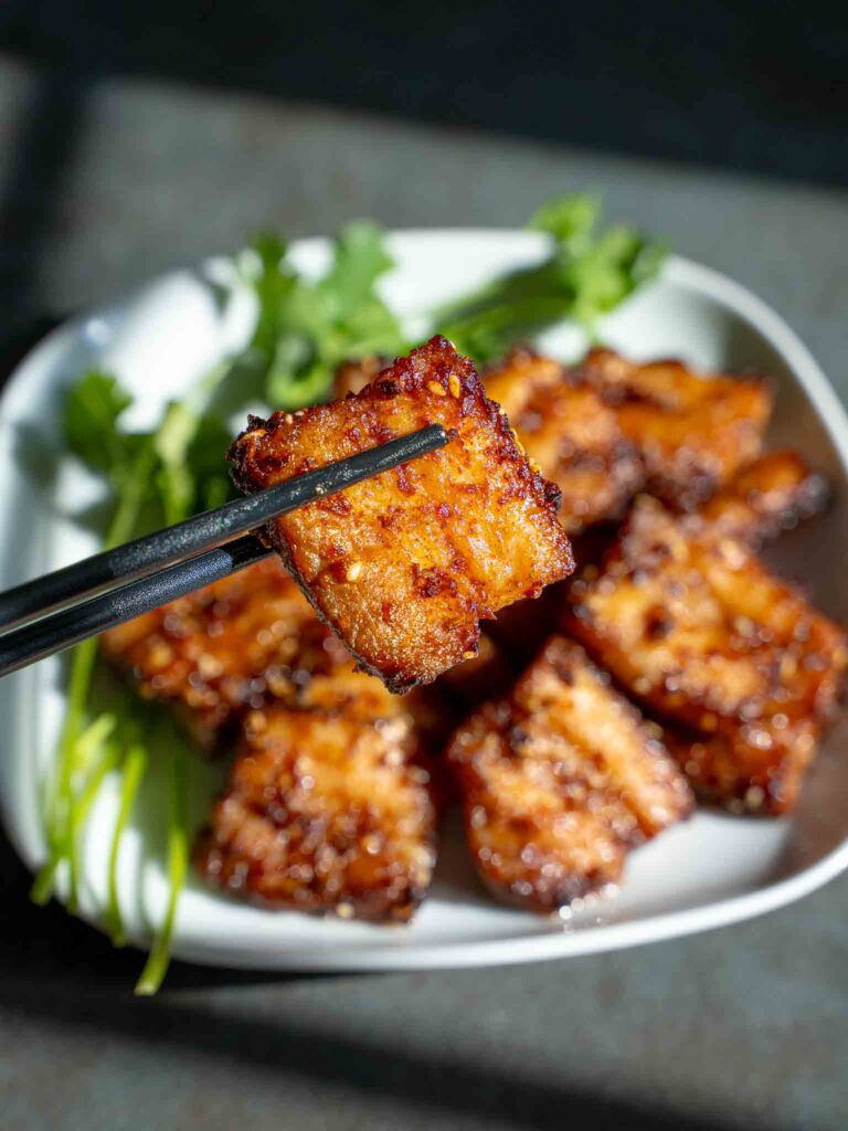 Spicy Pork belly in air fryer recie