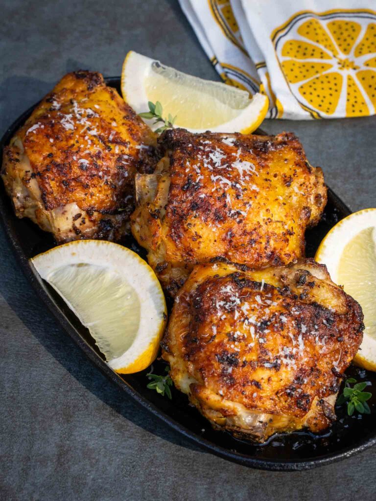 Air fryer lemon pepper chicken recipe