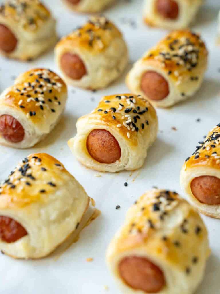 Pigs in a Blanket with Puff Pastry