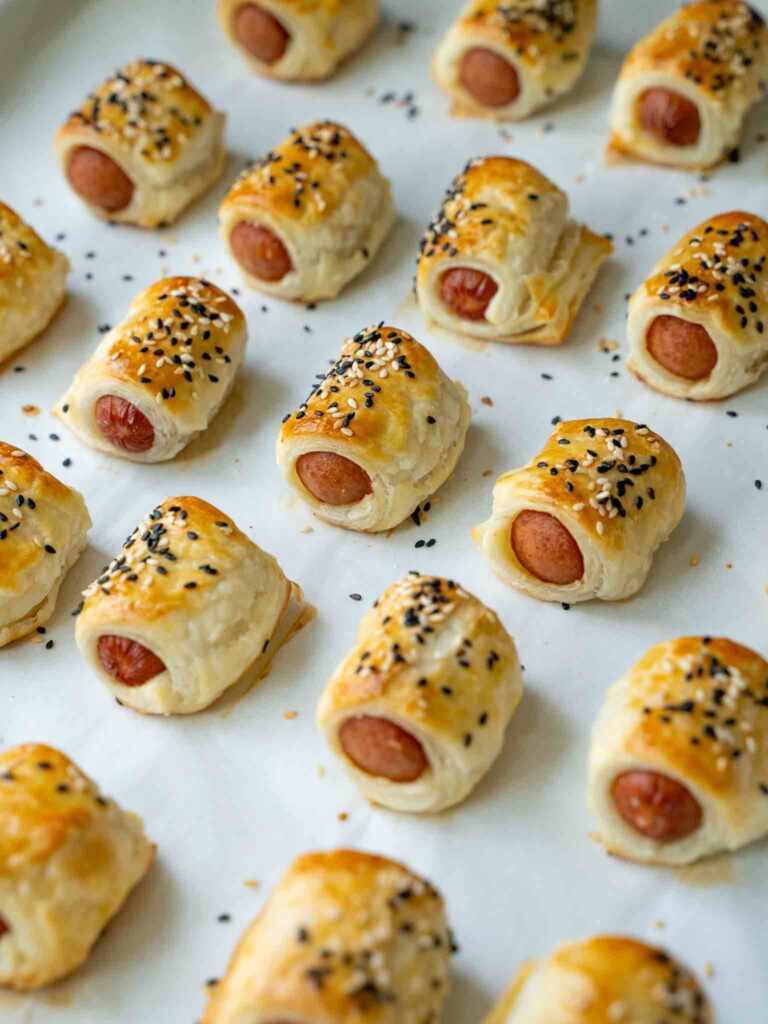 Pigs in a Blanket with Puff Pastry