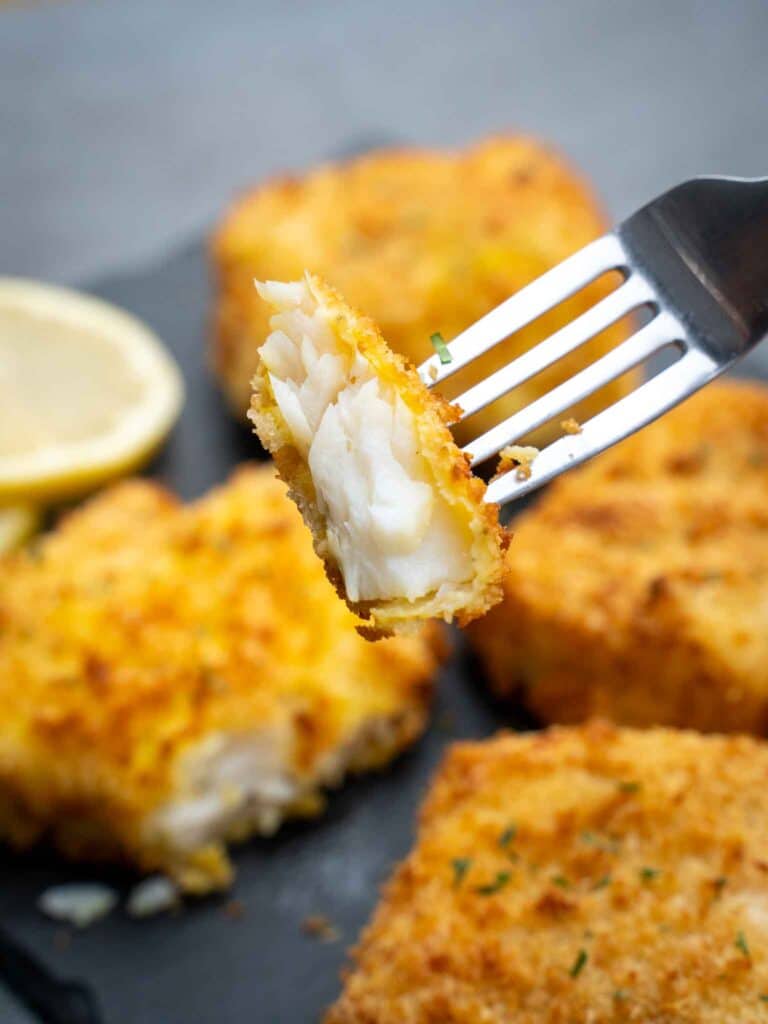 Breaded cod in air fryer