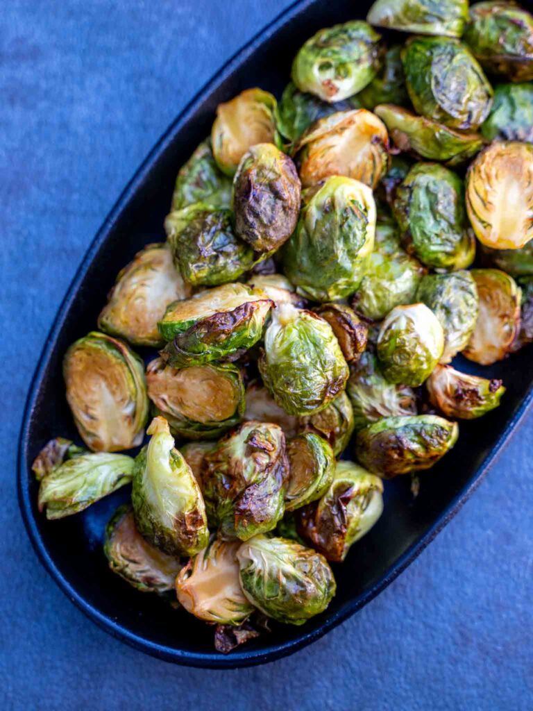 Soy Brown Sugar Brussels Sprouts