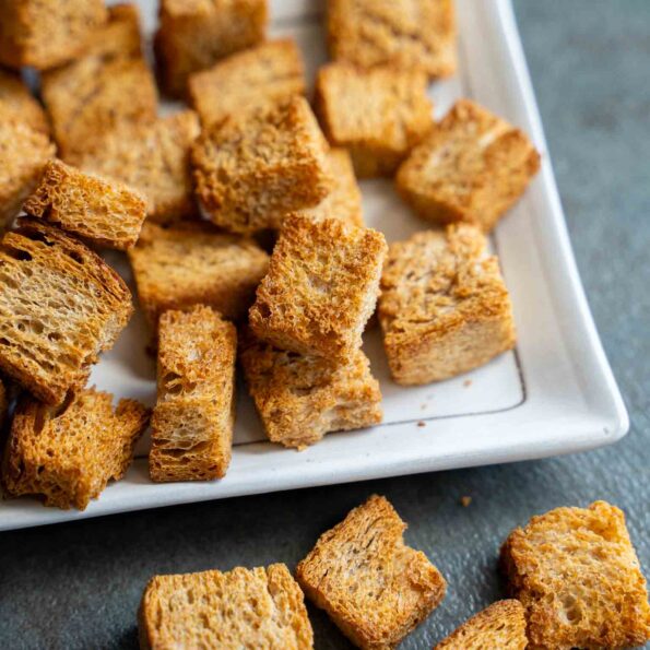 Croutons in air fryer