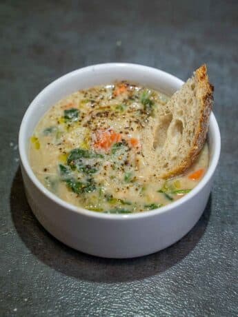 Cannellini white bean soup recipe