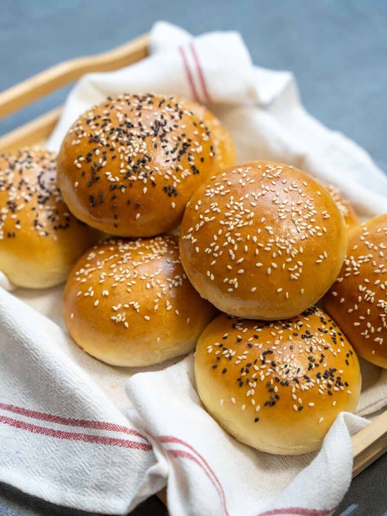 Homemade Hamburger Burger Buns